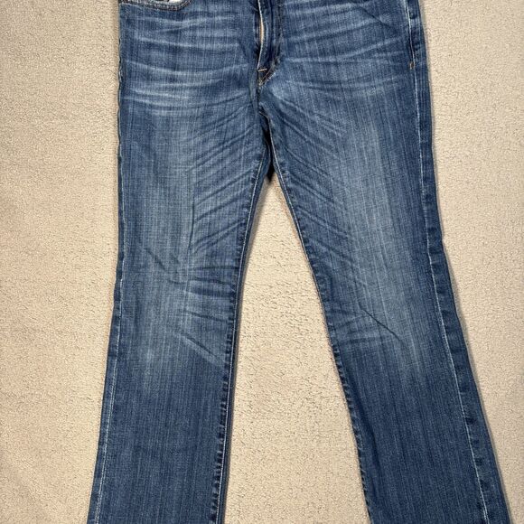 Lucky Brand Jeans Men’s Size 32x32 221 Original Straight Premium Italian Leather - Picture 3 of 16